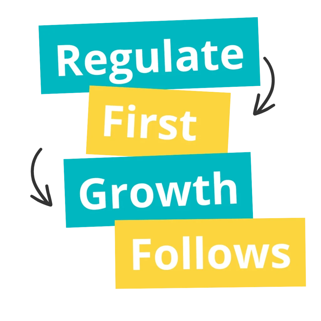Regulate first, growth follows graphic