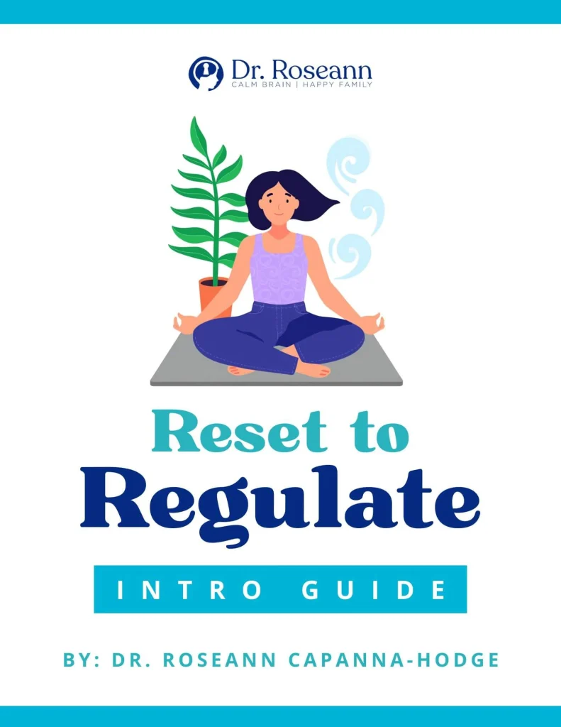 Reset to Regulate intro guide cover